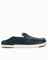 Tommy Bahama | OluKai® Kākaha Leather Slip-On Shoes / Lagoon