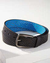 Tommy Bahama | Perforated Rubberized Performance Belt / Black