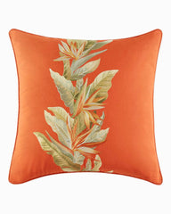 Tommy Bahama | Birds of Paradise Decorative Pillow / Red