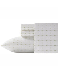 Tommy Bahama | Pineapple Pinstripe 4-Piece King Sheet Set / Palm Green