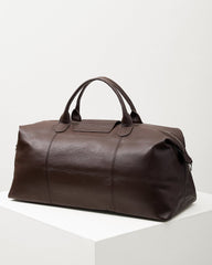 Tommy Bahama | Stanford Brown Leather Duffel Bag / Brown