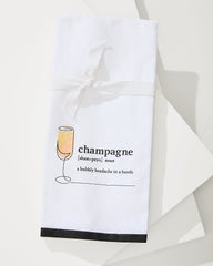 Tommy Bahama | Champagne Bar Towel / White