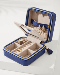 Tommy Bahama | Leah Navy Travel Jewelry Case / Navy