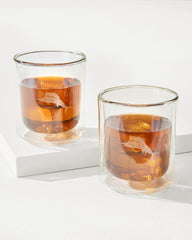 Tommy Bahama | Marlin 12-oz. Corkcicle® Rocks Glass - Set of 2 / Clear