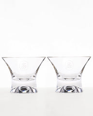 Tommy Bahama | Tommy Bahama Crystal Manhattan Glasses / Clear