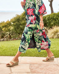 Tommy Bahama | André Assous Nolita Raffia Wedge Sandals / Sand