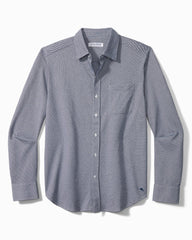 Tommy Bahama | Big & Tall San Lucio Knit Stretch Shirt / Bering Blue