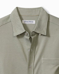 Tommy Bahama | Big & Tall San Lucio Knit Stretch Shirt / Dark Fern