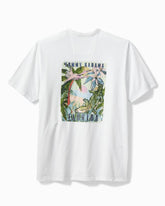Tommy Bahama | Big & Tall Later Gator Short-Sleeve Lux T-Shirt / White