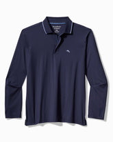 Tommy Bahama | Big & Tall Palm Desert Fairway IslandZone® Long-Sleeve Polo / Aleutian Night