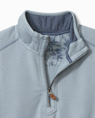 Tommy Bahama | Big & Tall Ben & Terry Half-Zip Sweatshirt / Norse Blue