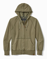 Tommy Bahama | Big & Tall Ben & Terry Full-Zip Sweatshirt / Tea Leaf