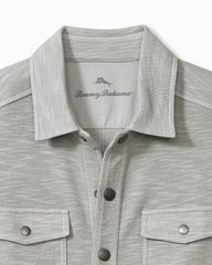 Tommy Bahama | Big & Tall Trinidad CPO Shirt Jacket / Smoke Grey