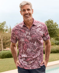 Tommy Bahama | Big & Tall Midnight Excursions IslandZone® Polo / Cherry Stone