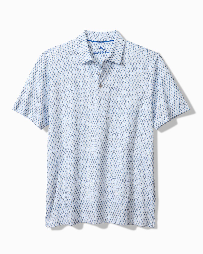 Tommy Bahama | Big & Tall Diamond Peak IslandZone® Polo / Palace Blue