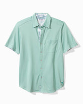 Tommy Bahama | Big & Tall San Lucio Cali Blooms Happy Hour Knit Stretch Shirt / Azul Mar