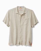 Tommy Bahama | Big & Tall Sea Glass Camp Shirt / Natural