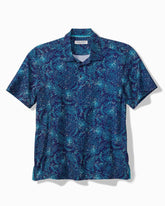 Tommy Bahama | Big & Tall Bahama Coast Azul Burst IslandZone® Polo / Bering Blue