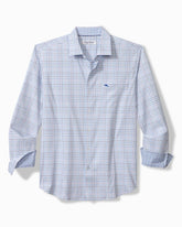 Tommy Bahama | Big & Tall Sarasota Stretch Cabo Check IslandZone® Shirt / Chambray Blue