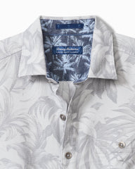Tommy Bahama | Big & Tall Canyon Beach Durango Palms Stretch Flannel Shirt / Micro Chip
