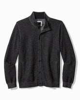 Tommy Bahama | Big & Tall Crescent Shore IslandZone® Cardigan / Charcoal