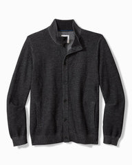 Tommy Bahama | Big & Tall Crescent Shore IslandZone® Cardigan / Charcoal