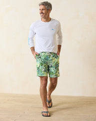 Tommy Bahama | Big & Tall Baja Palma Fresca Boardshorts / Dark Monstera