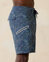 Tommy Bahama | Big & Tall Molokai Hidden Paradise Boardshorts / Deep Space