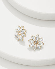 Tommy Bahama | Tidal Treasure Floral Stud Earrings / Gold