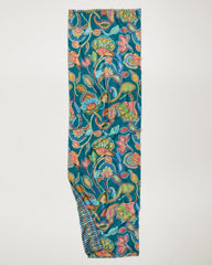 Tommy Bahama | Hypnotic Garden Double Face Scarf / Blue Spruce