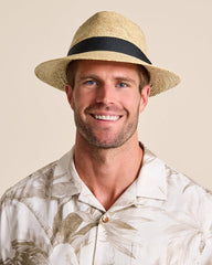 Tommy Bahama | Mid-Brim Trilby Fedora Hat / Ivory