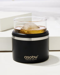 Tommy Bahama | Asobu® On the Rocks Glass & Kuzie / Black
