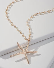 Tommy Bahama | Island Essence Rose Gold Starfish Pendant Necklace / Rose Gold