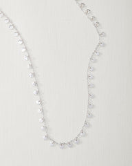 Tommy Bahama | Marco Island Textured Disc Station Necklace / Silver