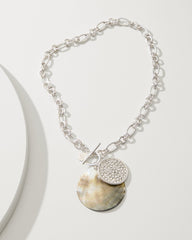 Tommy Bahama | Marco Island Shell Pendant Necklace / Silver