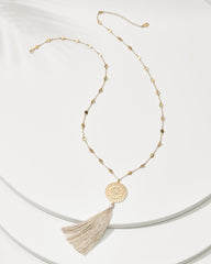 Tommy Bahama | Madeira Tassel Pendant Necklace / Gold