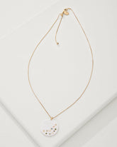 Tommy Bahama | Tidal Treasure Mother of Pearl Disc Pendant Necklace / Gold