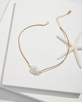 Tommy Bahama | Indigo Shore Pearl Corded Pendant Necklace / Gold