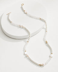 Tommy Bahama | Moments in Paradise Quartz and Pearl Necklace / Gold
