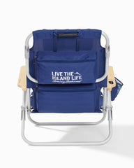 Tommy Bahama | Tommy Bahama Wavy Marlin Deluxe Backpack Beach Chair / Navy