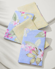 Tommy Bahama | Ray Upcycled Reversible Linen Dinner Napkins - Set of 4 / Ray