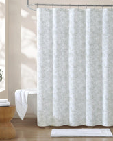 Tommy Bahama | Pen and Ink Spring Green Palm Shower Curtain / Green