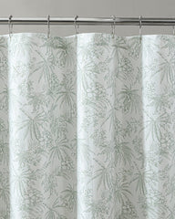 Tommy Bahama | Pen and Ink Spring Green Palm Shower Curtain / Green
