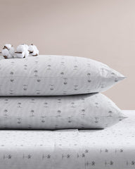 Tommy Bahama | Kew Palms 4-Piece Queen Sheet Set / Grey