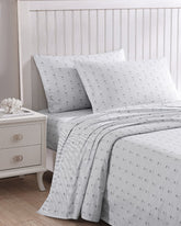 Tommy Bahama | Kew Palms 4-Piece King Sheet Set / Grey