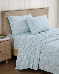 Tommy Bahama | Palmtastic 4-Piece Queen Sheet Set / Blue