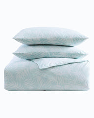 Tommy Bahama | Art of Palms 3-Piece Full/Queen Comforter Set / Blue