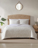 Tommy Bahama | Ocean Deep Reversible 2-Piece Twin Quilt Set / Beige
