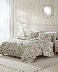 Tommy Bahama | Acapulco Palms Reversible 2-Piece Twin Quilt Set / Green
