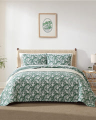 Tommy Bahama | Pineapple Venture 2-Piece Twin Quilt Set / Green